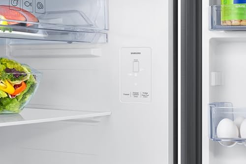 Image of Samsung 396 L, 2 Star, Convertible 5-in-1, Digital Inverter, Frost Free Double Door, WiFi Enabled Bespoke AI Refrigerator (RT41DG6A2BS8HL, Elegant Inox)