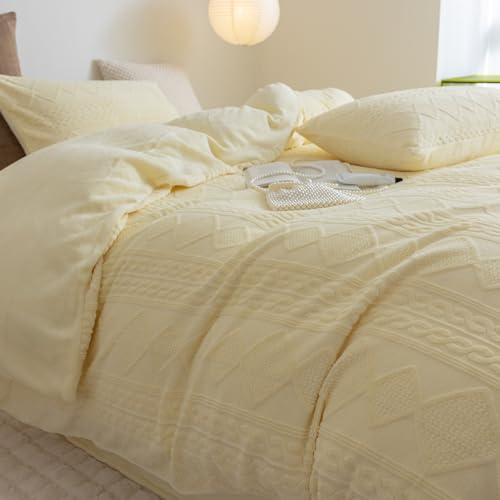 Parure de lit pour lit simple et decoration d'interieur cosy - 4