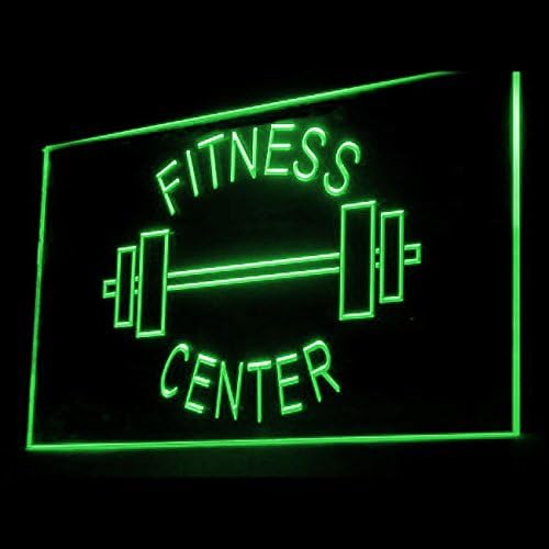 160034 OPEN Fitness Center Gym Apparatus Display LED Light Neon Sign