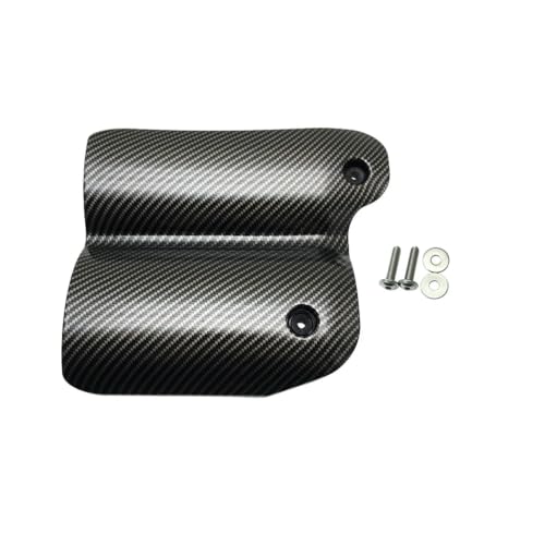 Protection thermique Sportster S en carbone véritable pour passager