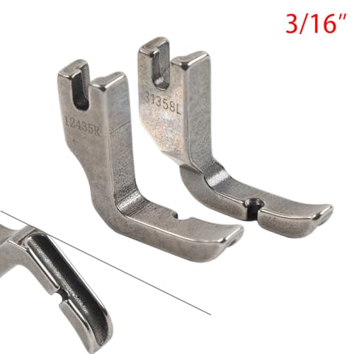 Pie prensatelas para máquina de coser industrial 3/16" miniatura 5
