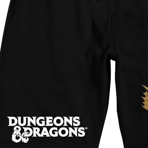 Dungeons & Dragons 50th Anniversary Men's Black Sleep Pajama Shorts2