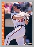 Baseball 1993 Fleer #543 Tim Hulett VG Orioles