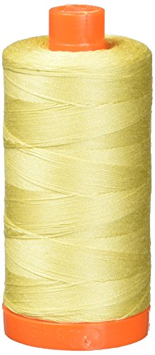 Aurifil Hilo Algodón Mako 50wt 1422yds Wheat miniatura 1