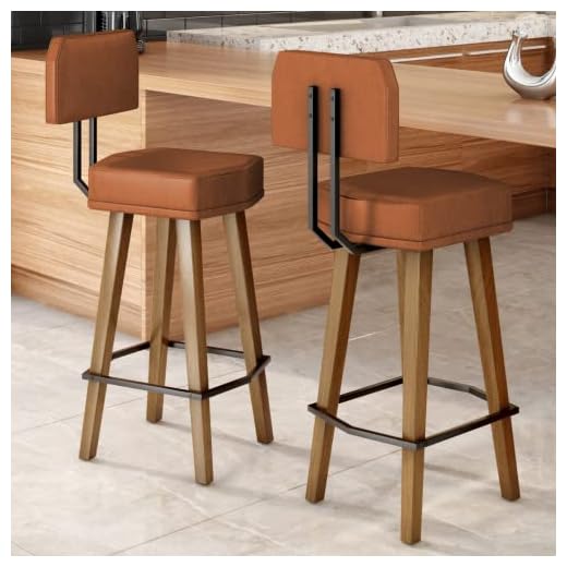 Kit 2 Banquetas para Balcão Bancada de Cozinha Industrial (63cm do Assento ao chão, Café)