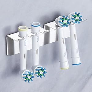 YYBO Edelstahl Zahnbürstenhalter für 4 Zahnbürsten