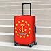 CUTEDWARF Rhode Island State Flag Baggage Box Fashion Protect Sheath Suitcase Skins Protective Cover