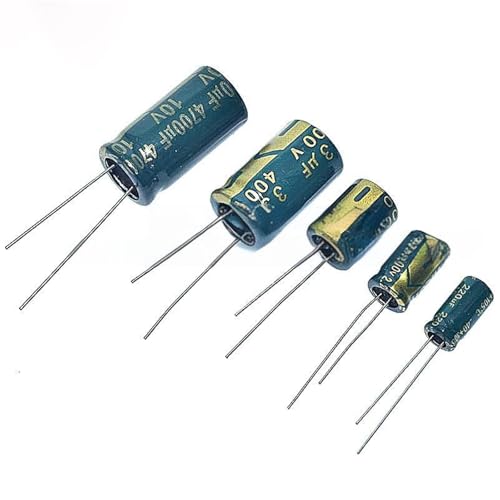 Condensateur électrolytique alu 50V 22μF haute fréquence pour circuit imprimé