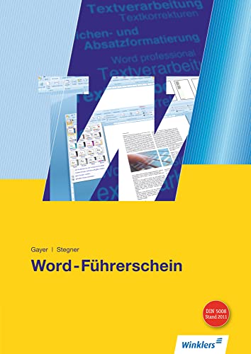 Word-Führerschein - Renate Gayer Brigitte Stegner Kartoniert (TB)