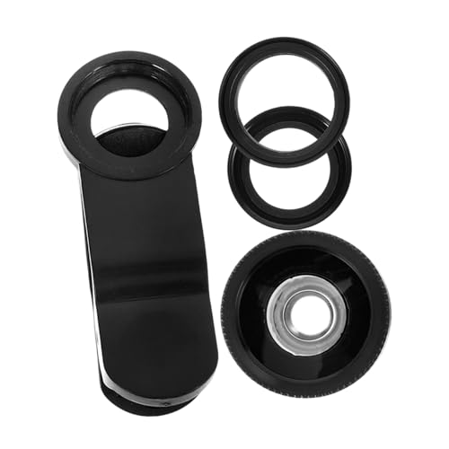 Angoily Clip-on Phone Camera Lenses 3-in-1 Wide Angle Macro Fisheye Lens Kit for Mobile Devices