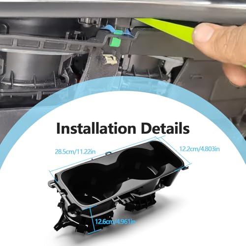 Portavasos con luz compatible Ford Explorer 2020-2025 miniatura 4