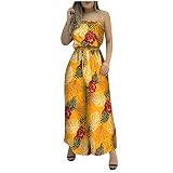 Dos Nu Femmes Fente Licou Mode Combinaison Florale Imprimer Jambe Combinaison Femme Robe Courte Noire Moulante