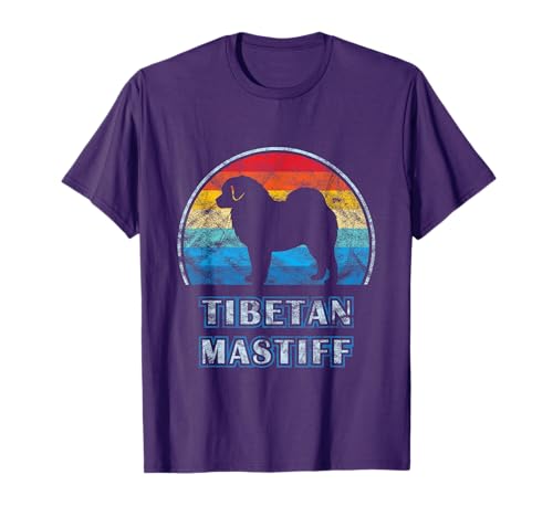 Tibetan Mastiff Vintage Design Dog T-Shirt