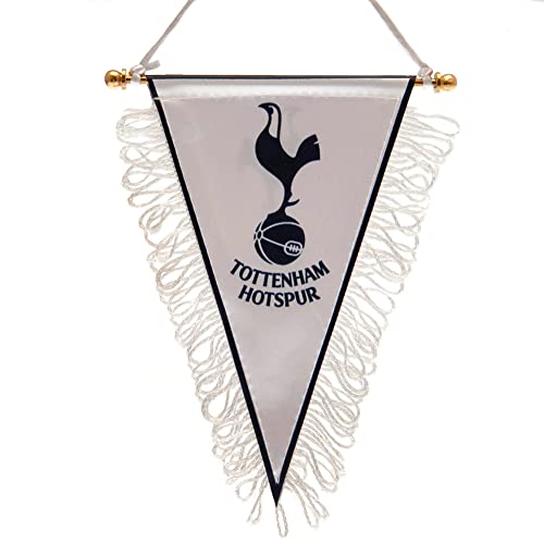 Tottenham Hotspur FC - Proporczyk Trójkąt Projektowania, Biały, Morski, rozmiar uniwersalny