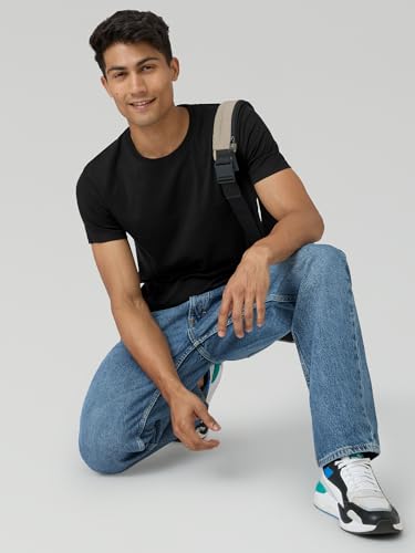 Image of XYXX Men's Pace Regular Fit Crew Neck 100% Combed Cotton Half Sleeve T-Shirt