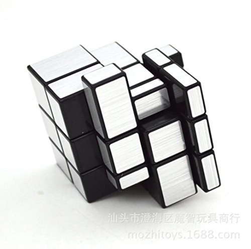 ShengShou 3 x 3 Mirror Cube Puzzle, Silver
