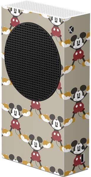 Skinit Decal Gaming Skin Compatible with Xbox Series S Console - Officially Licensed Disney Mickey Mouse Logo Pattern Design