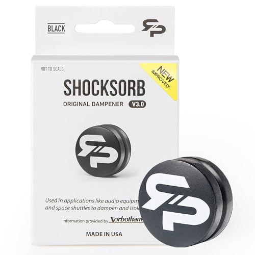 RTP ShockSorb Original V3 The Only Dampener Made for Pain Relief (Black)