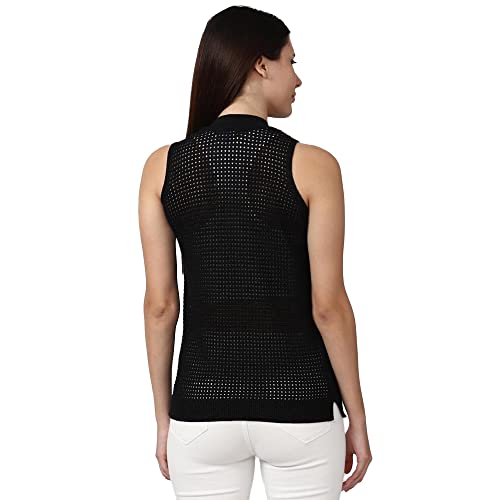 Image of Van Heusen Women's Cotton Solid Regular Fit Blouse