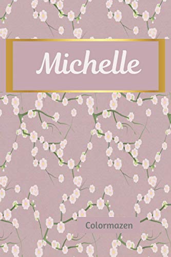 Michelle: Personalised Cherry Blossom Notebook (Small)