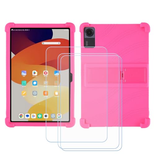 Pack Honor Tablet GT coque rose antichoc et verres trempés anti-rayures
