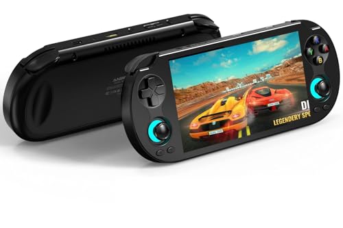 Anbernic RG Vita Pro Yumetechハンドヘルドゲームコンソール RK3576 Android14/LINUXシステム 二人対戦対応 RGB照明効果3Dホールジョイスティック 5.5インチIPS INCELLタッチスクリーンWiFi/Bluetooth機能 5000mAh ブラック