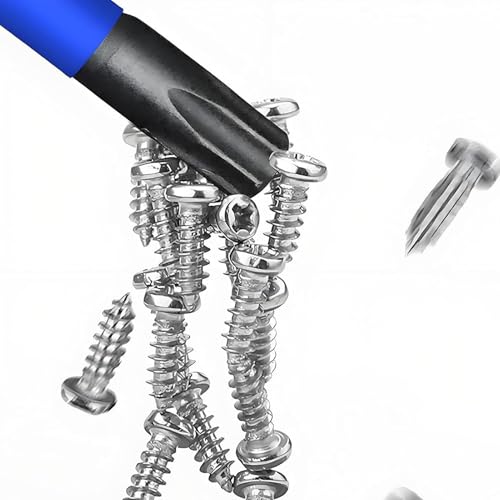 Brocas magnéticas evitan caídas de tornillos con puntas de precisión 7