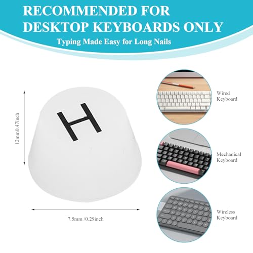 Cobertura para Teclado con Burbujas para Uñas Largas Braxan miniatura 3