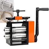 Máquina de laminación de joyería, prensa manual combinada para alambre, plano, patrón de semicírculo, herramientas de marcado de hojas de metal
