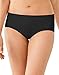 Bali Women's Comfort Revolution Hipster Panty, Black, 6/7