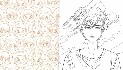 Manga Coloring. Album Da Colorare Per Bambini, Fantastici Personaggi In Stile Anime E Manga - 7