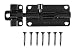 AjustLock 4 Inch Barrel Bolt Lock (Zinc Black)