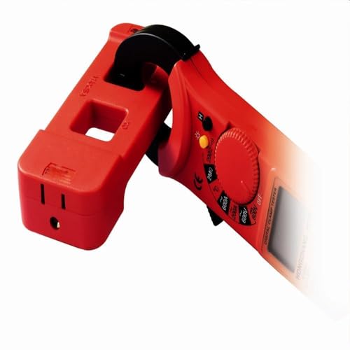 Image of KJ79B AC Line Splitter, Line Splitter for Clamp Meter, 10x Measurement, 15A Max Current, for US Outlets(red) (KJ79B red 2pcs)