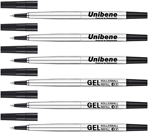 Encre gel remplaçable noire fine 0.5 mm pour stylo Parker