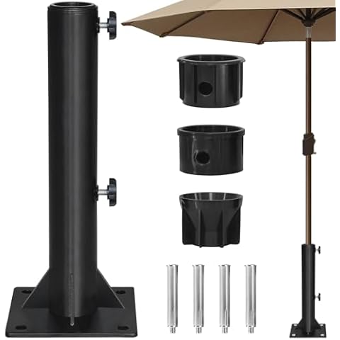 EliteShade USA Heavy Duty Umbrella Base Stand Umbrella Holder for Outdoor Patio Umbrella Cover