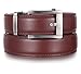 Marino Ratchet Click Belts for Men - Mens Comfort Genuine Leather Dress Belt - with Automatic Buckle, Enclosed in an Elegant Gift Box - Brown - Adjustable from 28" to 44" Waist