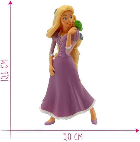 Bullyland Rapunzel and Pascal the Chameleon 10 cm – Flower Braid