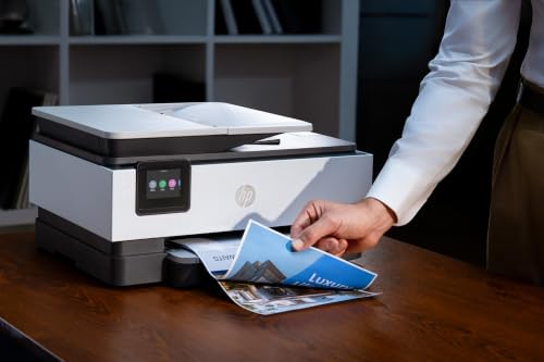 HP OfficeJet Pro Sans fil Couleur Imprimante Instant Ink Impression recto verso - vue 5