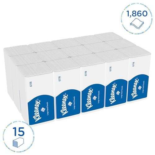 Kleenex Ultra große Papierhandtücher mit Interfold Faltung 6778