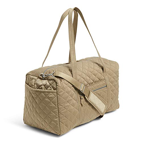 Vera Bradley Performance Twill Large Travel Duffle Bag, Khaki
