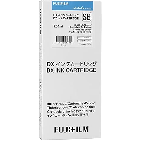 Fujifilm DX Ink Cartridge 200 ml SkyBlue Cover