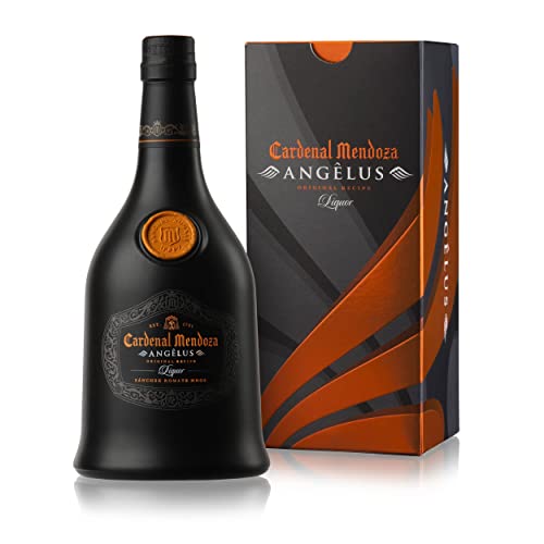 CARDENAL MENDOZA ANGÊLUS 40% vol. (1 x 0.7 l) in Geschenkhülle , Orangen-Likör auf Basis des Premium-Brandys Cardenal Mendoza Clásico Solera Gran Reserva , Pur, auf Eis in Cocktails
