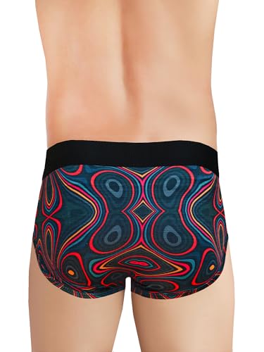Image of Cotton Spendex Fabric Altra Soft Brief Printed Underwear Pack of 3