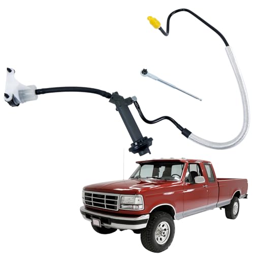 Clutch Master and Slave Cylinder Assembly Compatible with Ford F150 1997-2003 F150 Heritage 2004 F250 1997-1999 Replaces CC649043