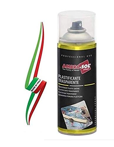 VERNICE PLASTIFICANTE SPRAY FLESSIBILE PROTETTIVA TRASPARENTE 400ml AMBRO-SOL