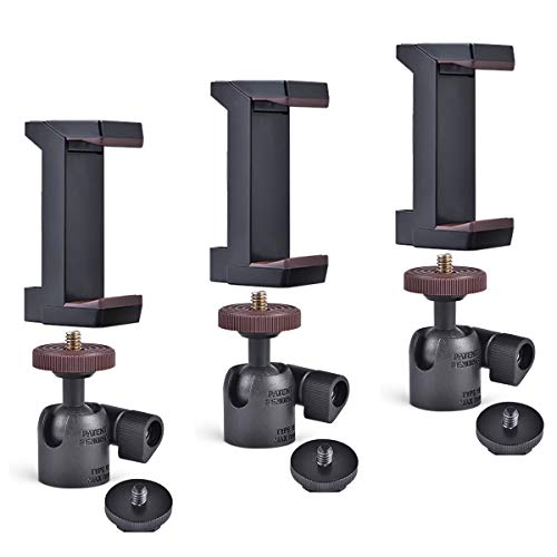 UTEBIT 3 Set Mini Ball Head with 1/4