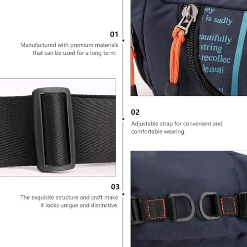 Riñonera para pasear al perro en nylon flexible con correa ajustable de uso diario 3
