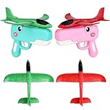 gliders fortnite PORTABLE & TRAVEL-FRIENDLY DESIGN: Compact and lightweight, this foam glider airplane launcher toy is easy to pack and take on the go. The fold-flat wings and small size make it the ideal companion for camping trips, beach outings, or park adventures, ensuring fun wherever you go