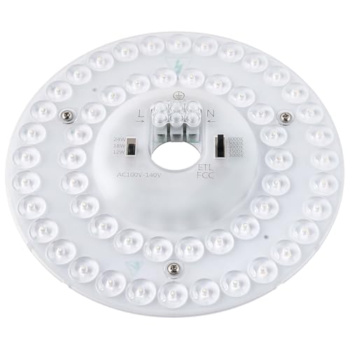 Haoledi LD1-24W5CCT 6.69 Inch 24W Led Ceiling Fan Light Retrofit Kit thumb #1