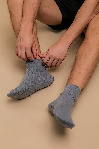 Cottonique Latex-Free Adult Booties made from 100% Organic Cotton (2 pairs/pack)3